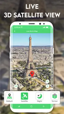 Live Earth Map 3D android App screenshot 6